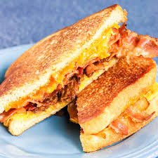 Grilled Bacon & Cheese Sandwich