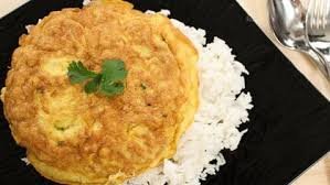 Thai Omelette  (minced pork)