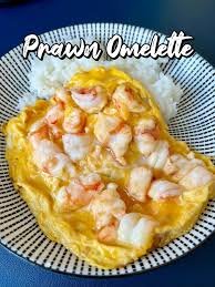 Thai Omelette (minced prawn)