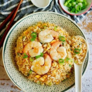 Fried-Rice with Prawns or Beef