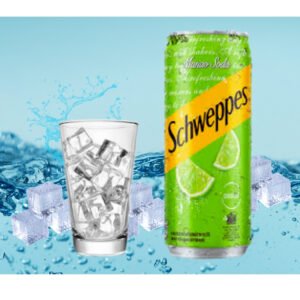 Schweppes soda (330ml)